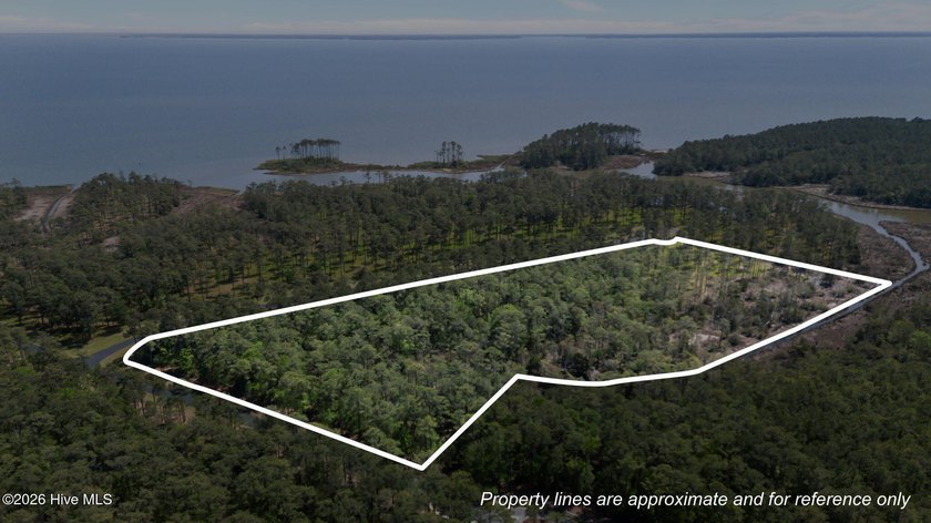 Discover an exceptional 9.1-acre homesite located within the - Beach Acreage for sale in Oriental, North Carolina on Beachhouse.com