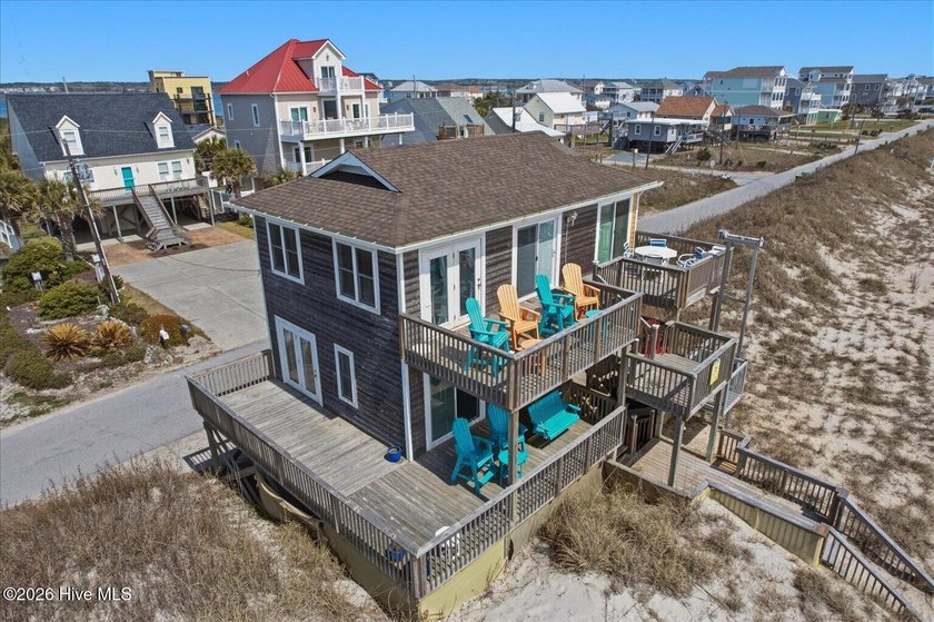 Welcome to ''Serenity by the Sea'' -- a rare oceanfront - Beach Home for sale in North Topsail Beach, North Carolina on Beachhouse.com