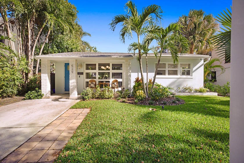Welcome to a charming renovated midcentury bungalow in coveted - Beach Home for sale in West Palm Beach, Florida on Beachhouse.com