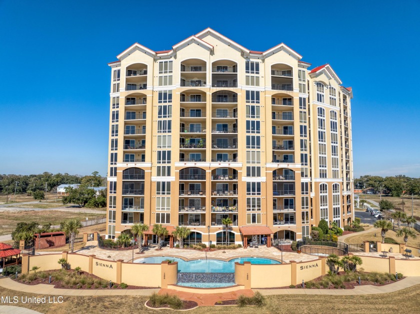 Sienna on the Coast is a beautiful Mediterranean-styled building - Beach Condo for sale in Gulfport, Mississippi on Beachhouse.com