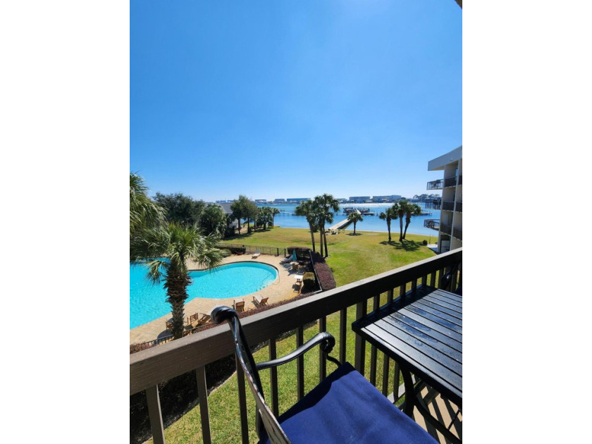 Waterfront condo WITH BOAT SLIP! The balcony overlooks the - Beach Condo for sale in Fort Walton Beach, Florida on Beachhouse.com