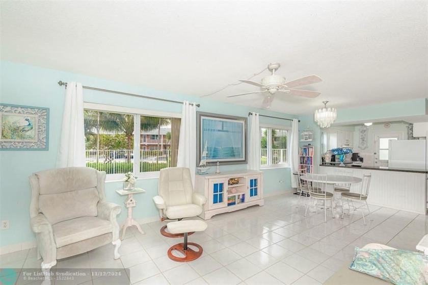 BRIGHTEST UNIT IN THE BUILDING,  LOVELY CORNER GARDEN VIEW - - Beach Condo for sale in Pompano Beach, Florida on Beachhouse.com