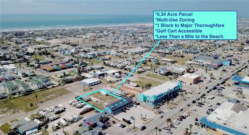 Over 15,000 Sq Ft of commercially zoned land with prime location - Beach Office for sale in Port Aransas, Texas on Beachhouse.com