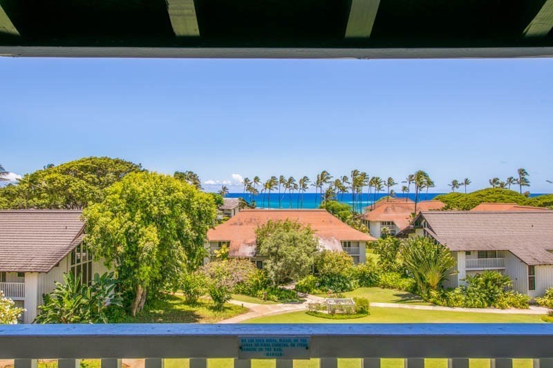 This is a leasehold property.  White water ocean views from this - Beach Condo for sale in Koloa, Hawaii on Beachhouse.com