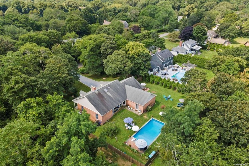 Discover a unique opportunity to own a well-maintained brick and - Beach Home for sale in Sag Harbor, New York on Beachhouse.com