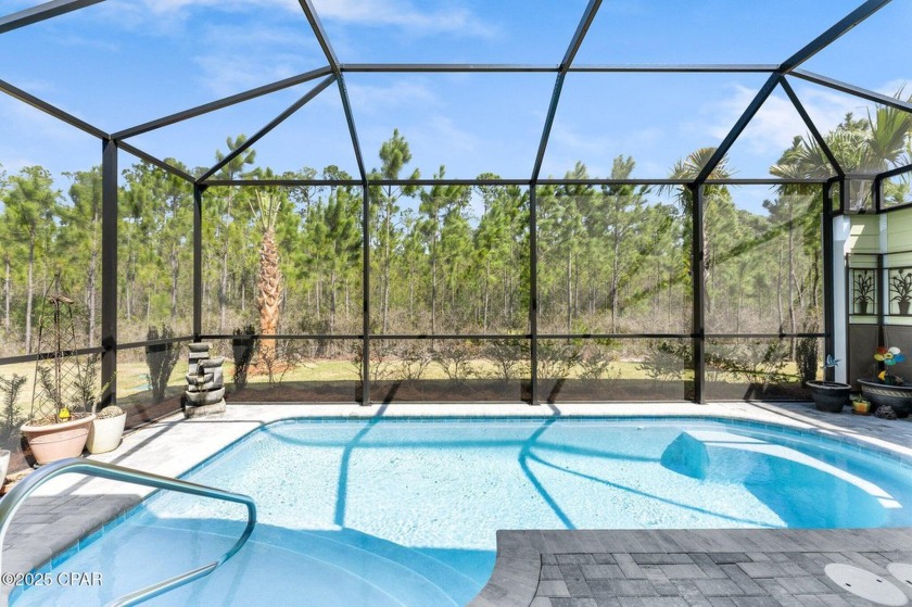 Sought after Villa with a POOL, overlooking a private preserve ! - Beach Home for sale in Panama City Beach, Florida on Beachhouse.com