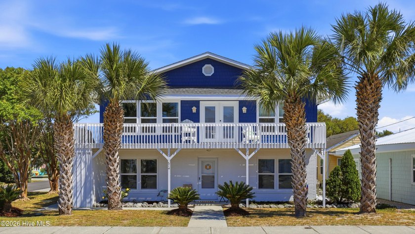 Turnkey, fully furnished, multiple-occupancy home with ocean - Beach Home for sale in Kure Beach, North Carolina on Beachhouse.com
