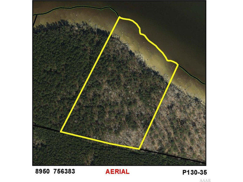 Secluded water front property on Pasquotank River. Over 14 acres - Beach Acreage for sale in Elizabeth City, North Carolina on Beachhouse.com