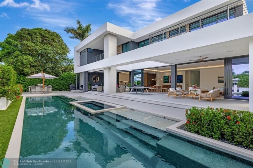 One of the most architecturally stunning custom Modern - Beach Home for sale in Fort Lauderdale, Florida on Beachhouse.com