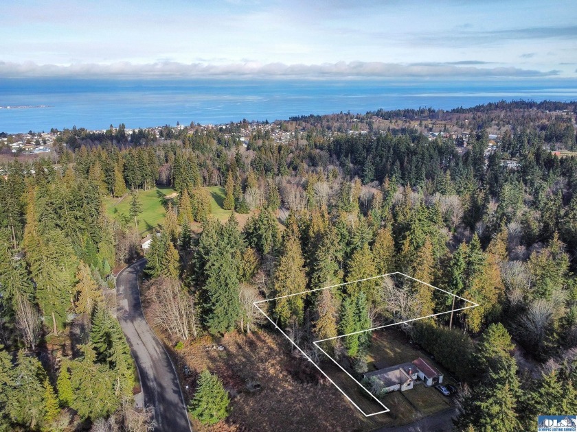 Private large flag lot, approximately 3/4 acre, in a great - Beach Lot for sale in Port Angeles, Washington on Beachhouse.com