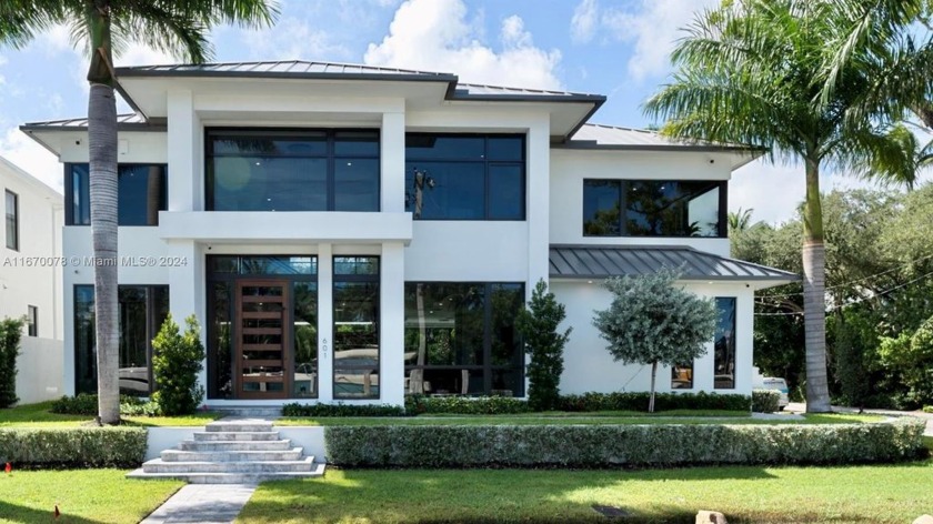 Brand-new residence with stunning waterway views, new dockage - Beach Home for sale in Fort Lauderdale, Florida on Beachhouse.com