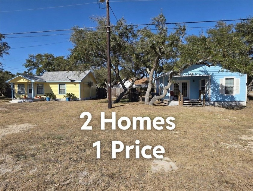 2 FURNISHED HOMES FOR THE PRICE OF 1! Fantastic investment - Beach Home for sale in Rockport, Texas on Beachhouse.com