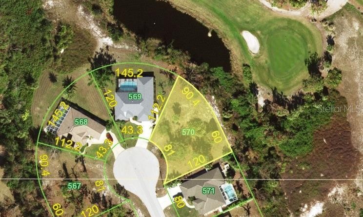 VACANT RESIDENTIAL BUILDING LOT ON A CUL-DE-SAC WITH GOLF COURSE - Beach Lot for sale in Rotonda West, Florida on Beachhouse.com