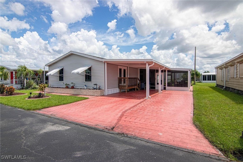 This large 3 bedroom, 2 bath home is located in the desirable - Beach Home for sale in North Fort Myers, Florida on Beachhouse.com