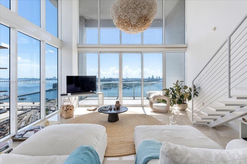 Spectacular corner loft-style residence with soaring 20-foot - Beach Condo for sale in Miami, Florida on Beachhouse.com