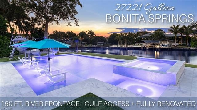 NEW LOWER PRICE!! RIVER LIFE AT IT'S FINEST!!! Boasting 150+ ft - Beach Home for sale in Bonita Springs, Florida on Beachhouse.com