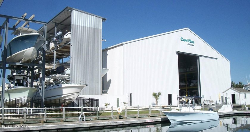 Dry stack boat storage locate at Crows Nest Yacht Club in - Beach Lot for sale in Atlantic Beach, North Carolina on Beachhouse.com
