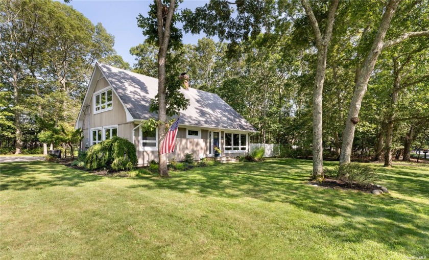 Welcome to Pine Neck Landing.  Cape Cod in Private Waterfront - Beach Home for sale in East Quogue, New York on Beachhouse.com