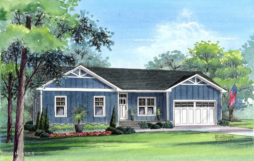 Fairfield Harbour, New Bern , NC. One-level living. 3 bedroom 2 - Beach Home for sale in New Bern, North Carolina on Beachhouse.com