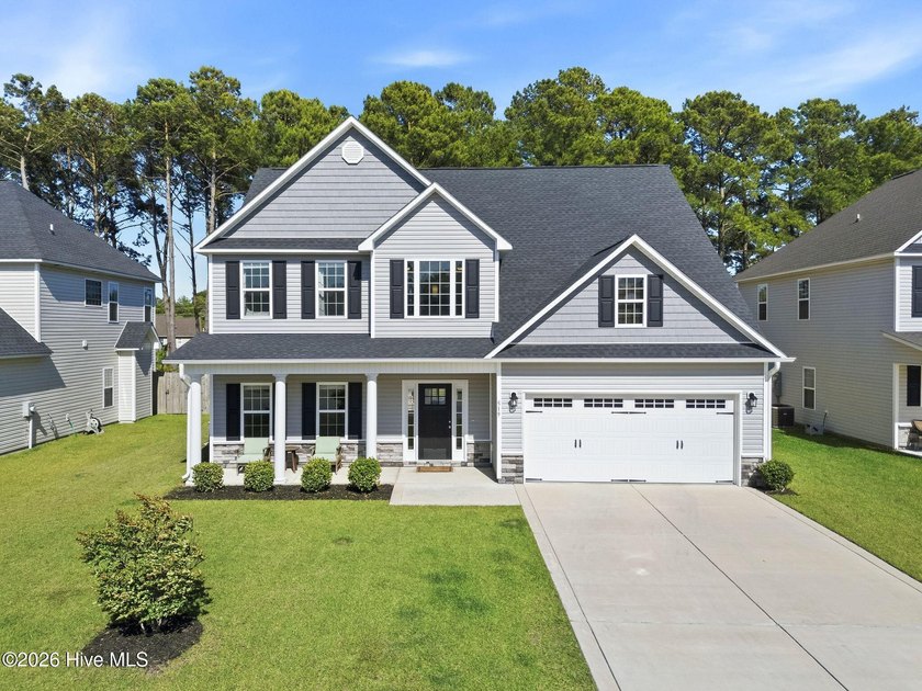 Welcome to 519 White Shoal Way, nestled in the highly - Beach Home for sale in Sneads Ferry, North Carolina on Beachhouse.com