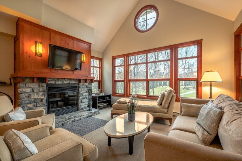 TREMBLANT-LES-EAUX - Spacious 3-bedroom, 2-bathroom condo with - Beach Condo for sale in Mont-Tremblant,  on Beachhouse.com