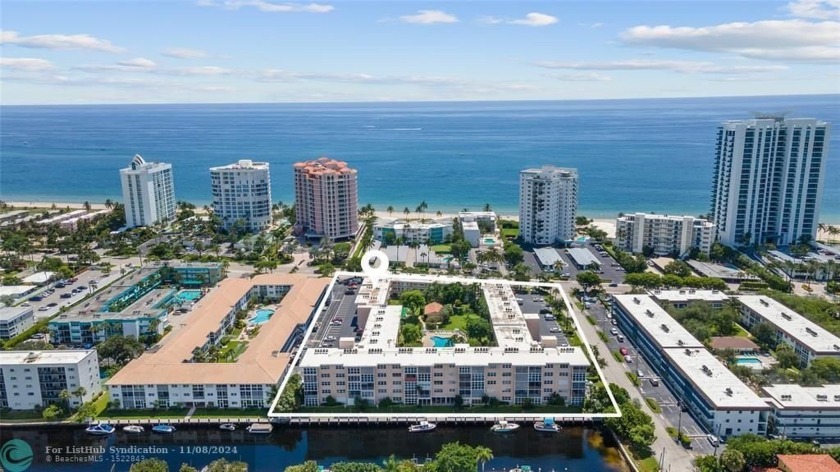 Located just one block from the ocean, this beautifully - Beach Condo for sale in Pompano Beach, Florida on Beachhouse.com