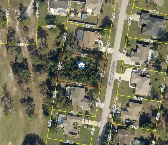 Ideal Location for new home build. Street full of nice homes - Beach Lot for sale in Spring Hill, Florida on Beachhouse.com