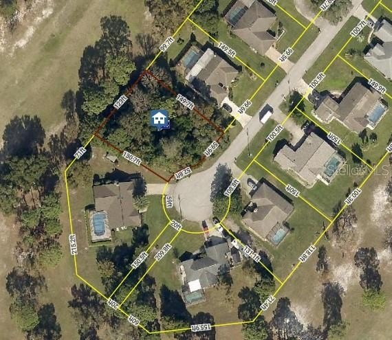 Ideal Location for new home build. Street full of nice homes - Beach Lot for sale in Spring Hill, Florida on Beachhouse.com