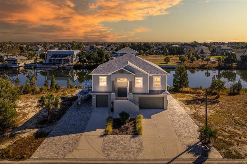 WHY BUILD? STUNNING 2023 WATERFRONT Palmwood Custom Home With - Beach Home for sale in Hernando Beach, Florida on Beachhouse.com