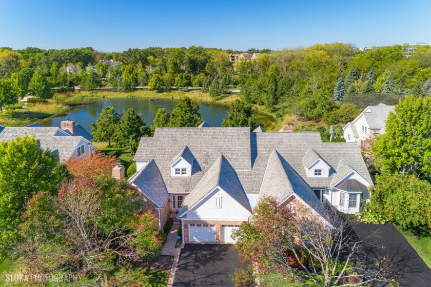 SUPERB WATERFRONT LOCATION with breathtaking, serene views of - Beach Townhome/Townhouse for sale in Lake Forest, Illinois on Beachhouse.com