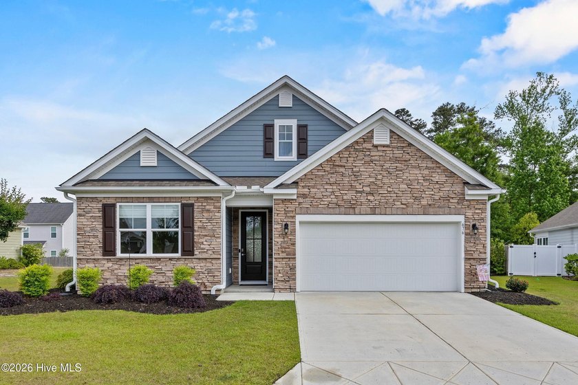 Welcome to sought-after Hawkeswater -- where coastal elegance - Beach Home for sale in Leland, North Carolina on Beachhouse.com