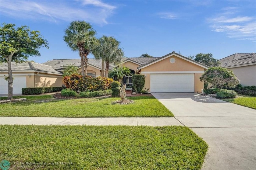 Lovely lake view villa in 55+ manned gated community of Brittany - Beach Home for sale in Boynton Beach, Florida on Beachhouse.com