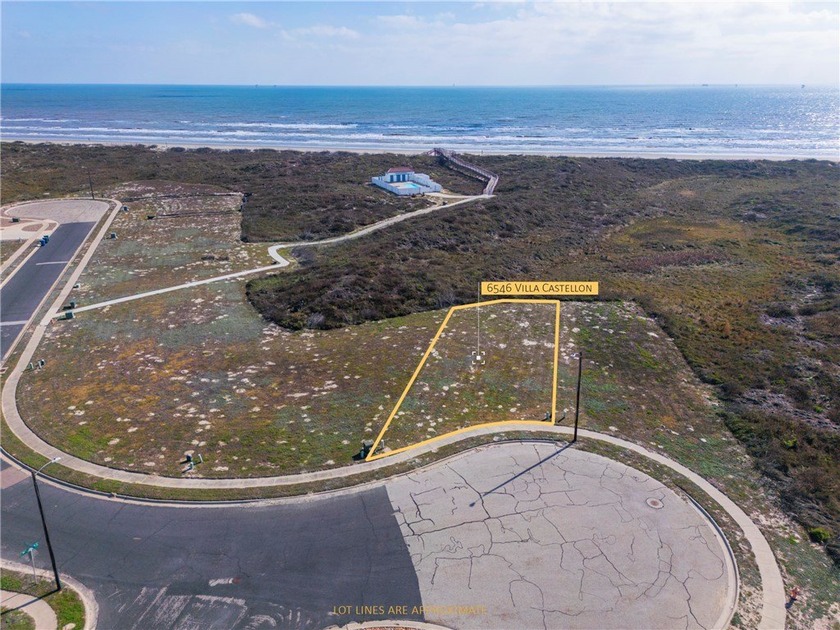 Prime beachfront homesite in the highly sought-after Porto - Beach Lot for sale in Port Aransas, Texas on Beachhouse.com