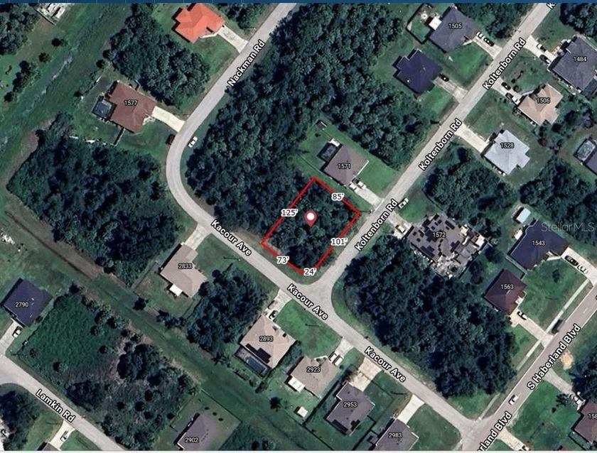 LOCATION LOCATION LOCATION. OVERSIZED CORNER LOT. Conveniently - Beach Lot for sale in North Port, Florida on Beachhouse.com