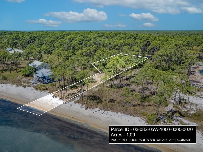 Rare find, beautiful waterfront property with just over an acre - Beach Lot for sale in Carabelle, Florida on Beachhouse.com