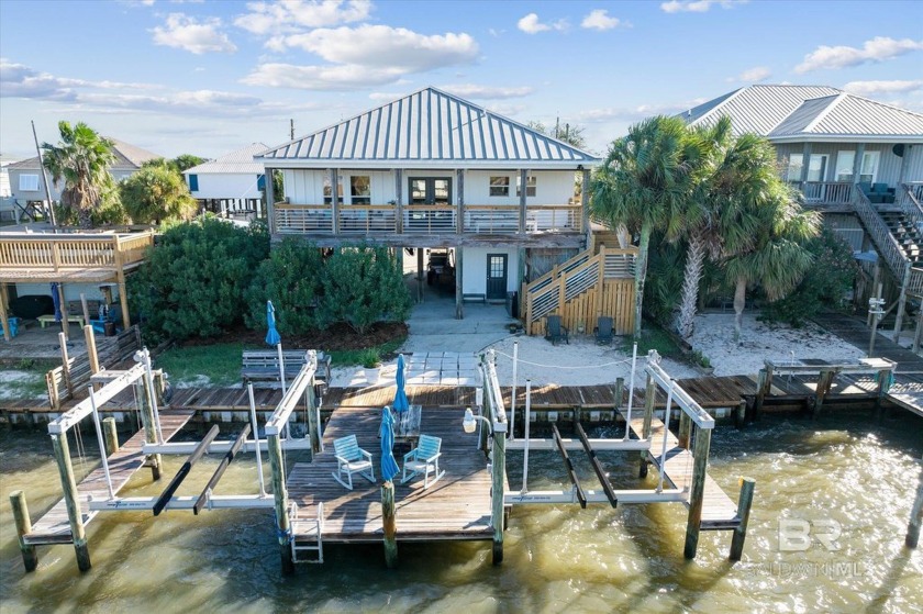 Welcome to your waterfront dream home on beautiful Dauphin - Beach Home for sale in Dauphin Island, Alabama on Beachhouse.com