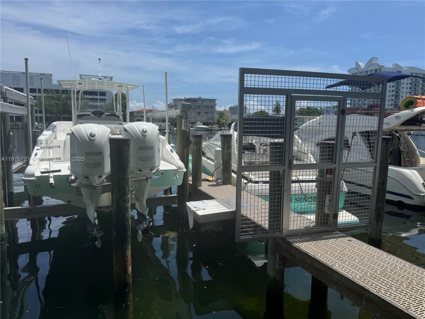 Blue Bay Tower dockominium--a rare slip with a 16,000-lb lift - Beach Lot for sale in North Bay Village, Florida on Beachhouse.com