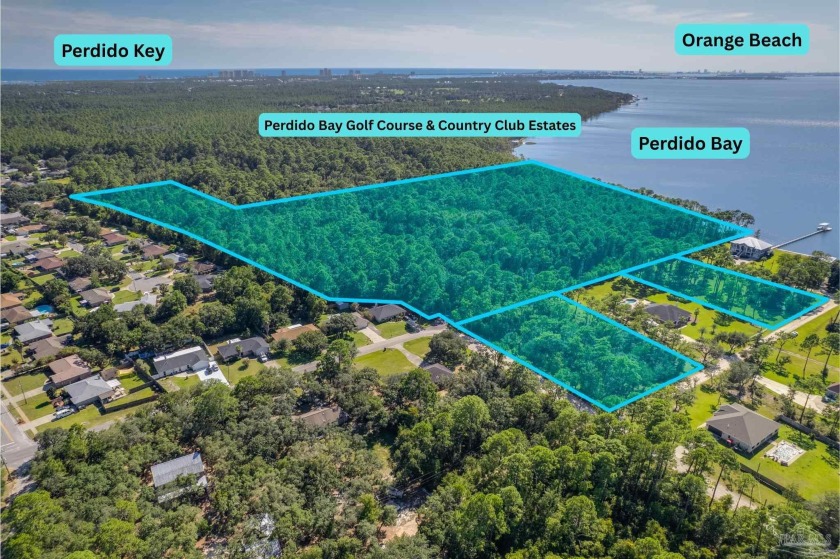 Rare opportunity! This 30.81-acre property along Perdido Bay in - Beach Acreage for sale in Pensacola, Florida on Beachhouse.com