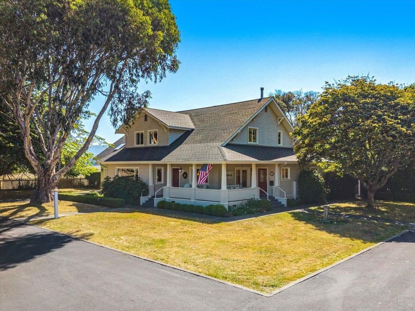 This traditional Craftsman home sits on 1.5 acres and is framed - Beach Home for sale in Ferndale, California on Beachhouse.com