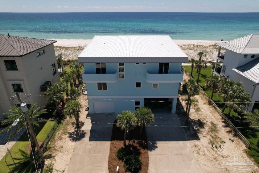 WOW -- you can't get closer to the Gulf, and the view from this - Beach Home for sale in Pensacola Beach, Florida on Beachhouse.com