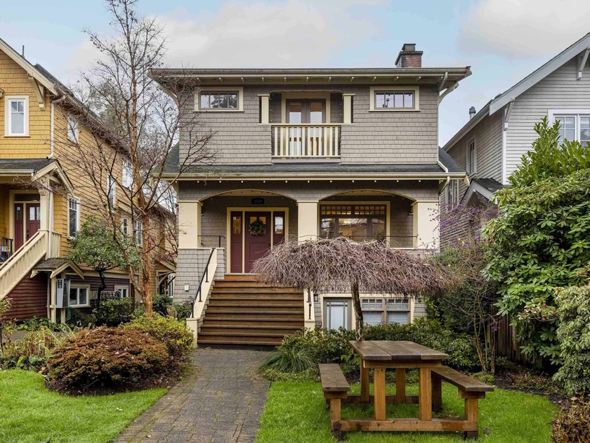 Beautiful Kitsilano craftsman-style 2-level home blending - Beach Townhome/Townhouse for sale in Vancouver,  on Beachhouse.com