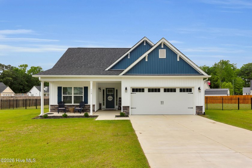 Nearly new 3BR/2BA coastal home blending modern comfort with - Beach Home for sale in New Bern, North Carolina on Beachhouse.com