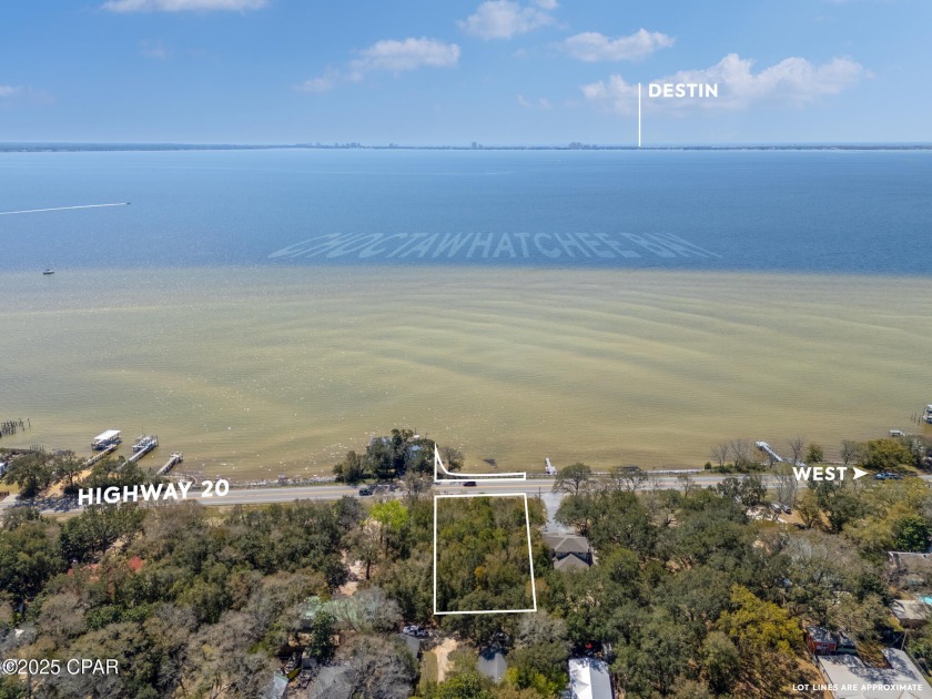 Waterfront lot on Hwy 20 in the Freeport area, with ability to - Beach Lot for sale in Freeport, Florida on Beachhouse.com