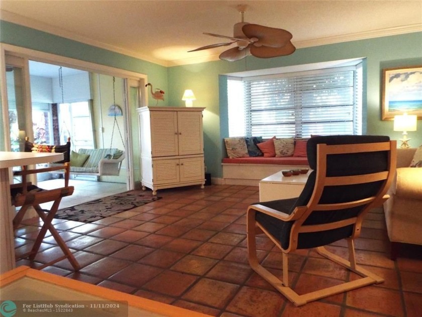 This lovely So. Florida themed home depicts the comfort and ease - Beach Condo for sale in Pompano Beach, Florida on Beachhouse.com