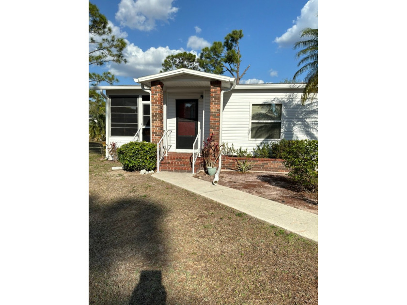 Open living concept with a nice lot size and extended curved - Beach Home for sale in North Fort Myers, Florida on Beachhouse.com