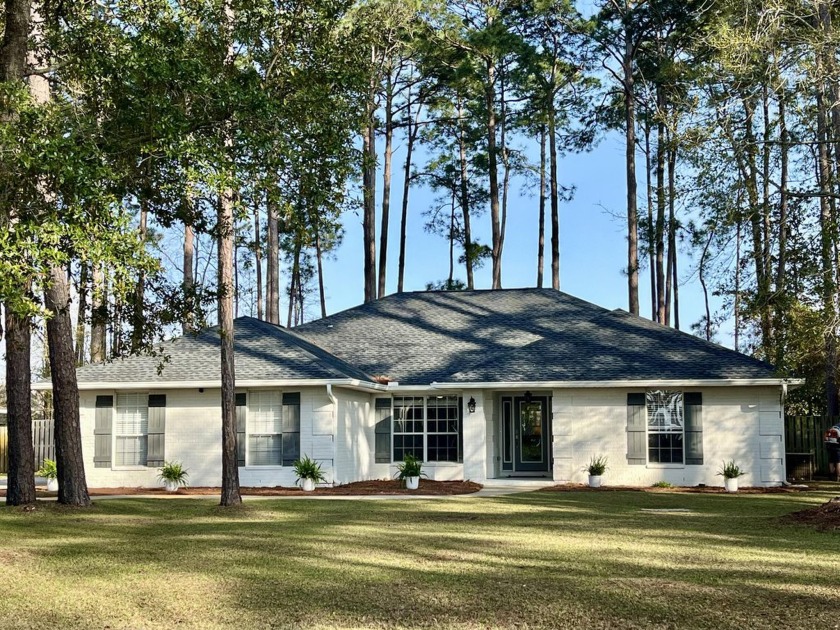 Water-view home in highly sought after Driftwood Estates, across - Beach Home for sale in Santa Rosa Beach, Florida on Beachhouse.com