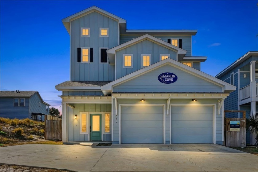 Experience coastal luxury in this stunning 3-story Port Aransas - Beach Home for sale in Port Aransas, Texas on Beachhouse.com