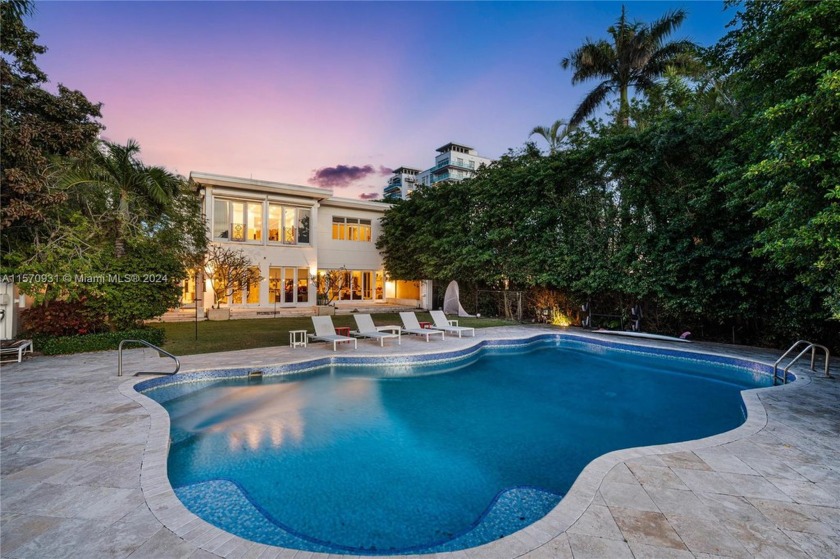 Gorgeous contemporary masterpiece nestled on this expansive 16 - Beach Home for sale in Miami Beach, Florida on Beachhouse.com