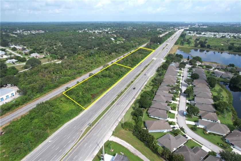 Positioned with prime visibility, these two parcels encompassing - Beach Acreage for sale in Vero Beach, Florida on Beachhouse.com