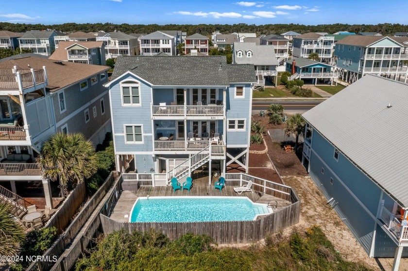 THIS IS THE MAGICAL OCEAN FRONT COMBINATION!  Five Bedrooms - Beach Home for sale in Holden Beach, North Carolina on Beachhouse.com